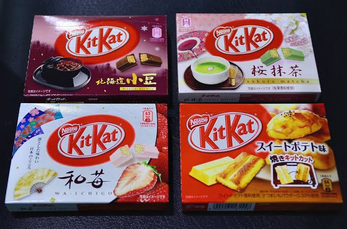 Japanese Sweets Kitkat Flavors