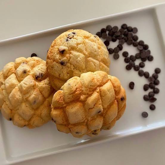 Delicious Japanese Sweets Melon Pan