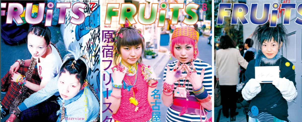 Harajuku Fashion Fruits Magazine