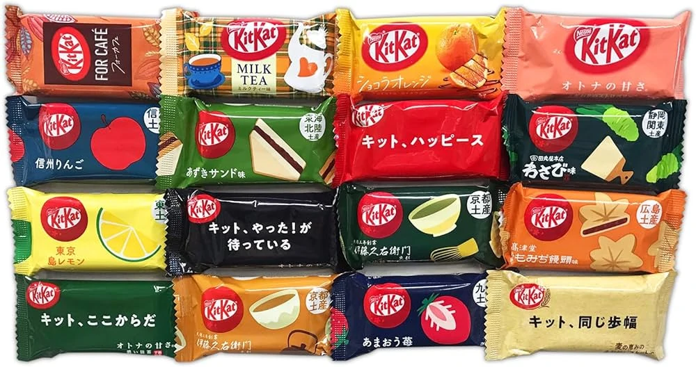 Japanese Kit Kat Varieties and Flavors