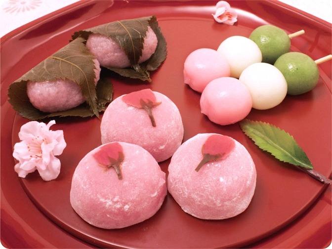 Japanese Sakura Mochi