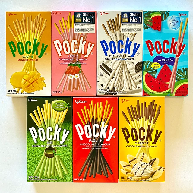 Japanese Pocky Flavors