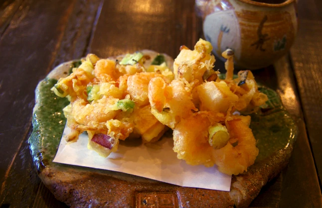 Vegetable and Fish Mixed Tempura