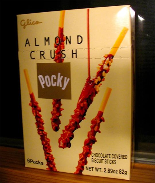 Almond Crush Pocky Japanese Chocolate Japanese Snack