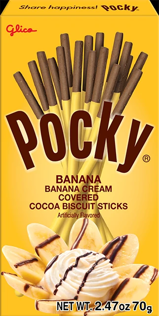 Banana Pocky Japanese Chocolate Japanese Snack