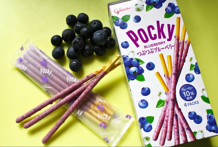 Blueberry Pocky Japanese Chocolate Japanese Snack