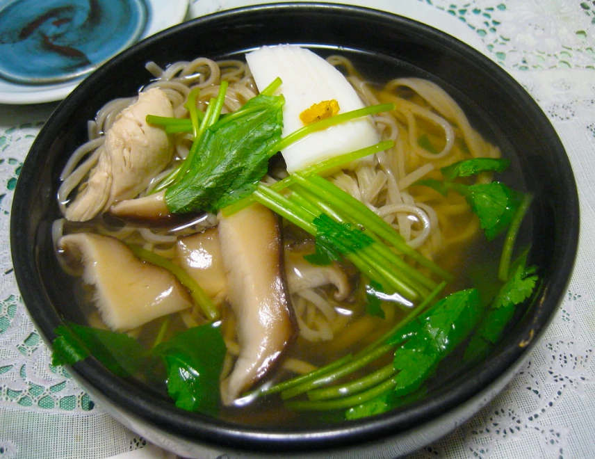 Toshikoshi Soba Japanese New Year Noodles