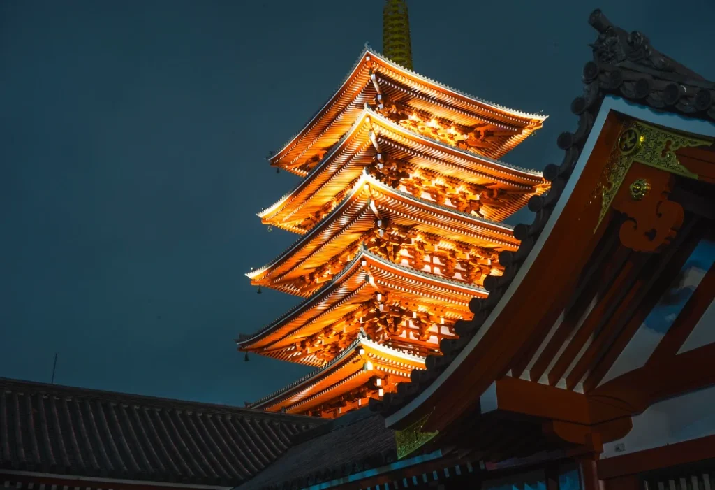 Asakusa Temple Asakusa Tokyo Japan