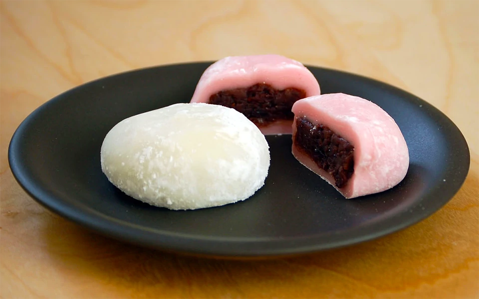 Daifuku Mochi Japanese Anko Mochi Red Bean Paste Mochi