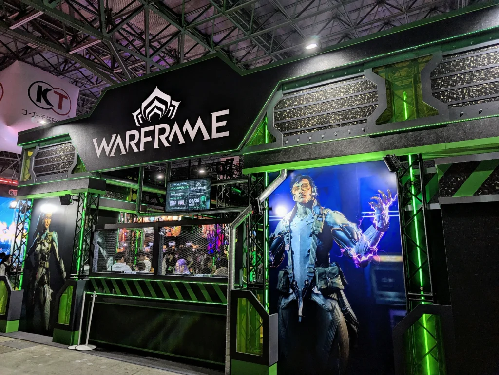 Digital Extremes Warframe Tokyo Game Show