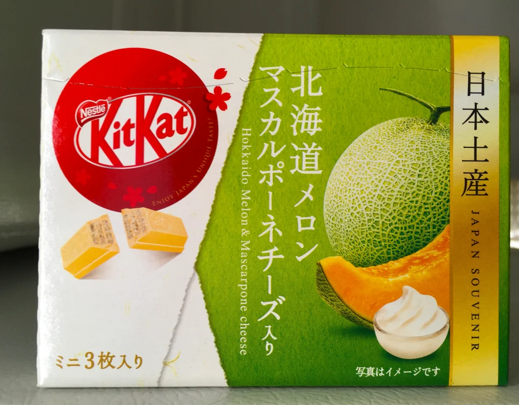 Japanese Hokaido Melon Cheese Kitkat Japanese Kitkat Flavors