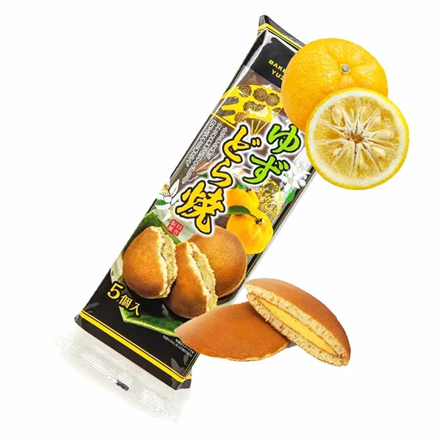 Japanese Yuzu Dorayaki Japanese Citrus Pancake Japanese Snacks