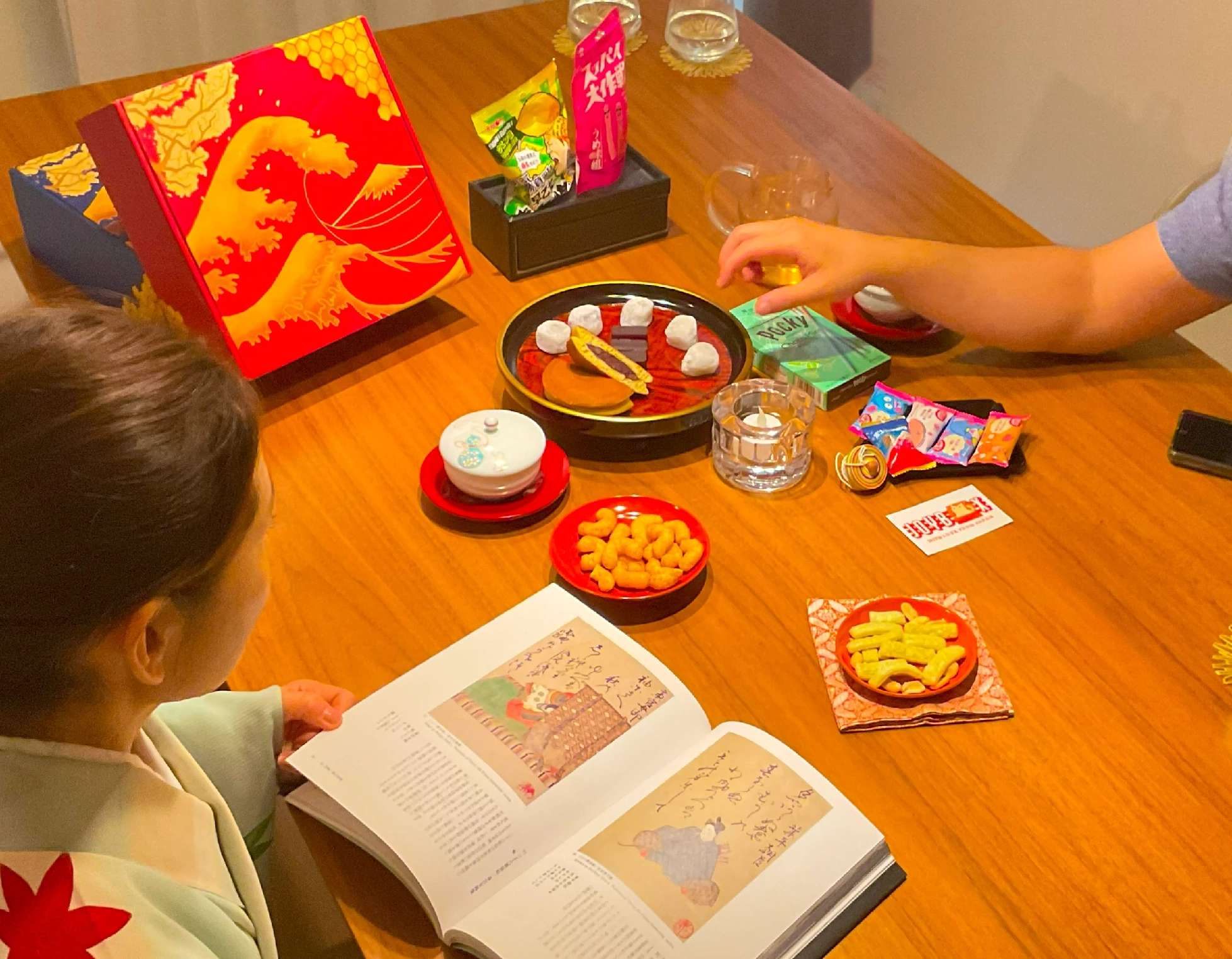 Joybox Red Open Display Table