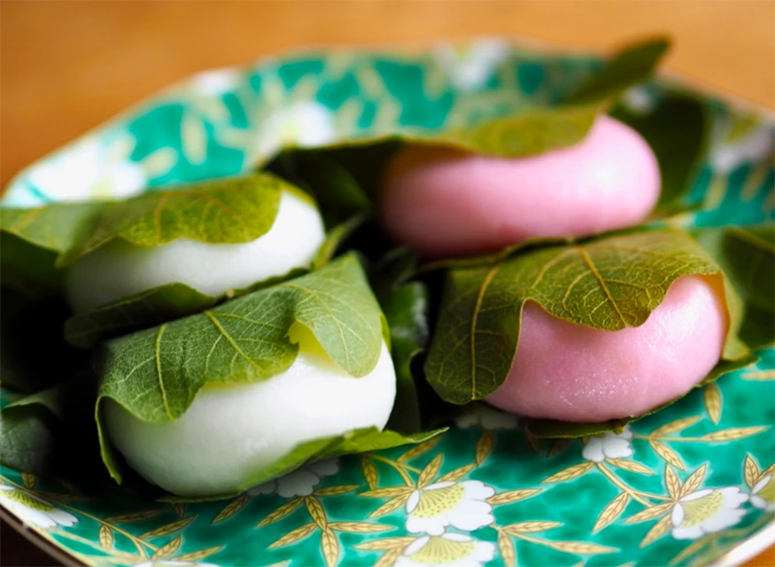 Kashiwa Mochi Japanese Red Bean Paste Mochi Children's Day Mochi