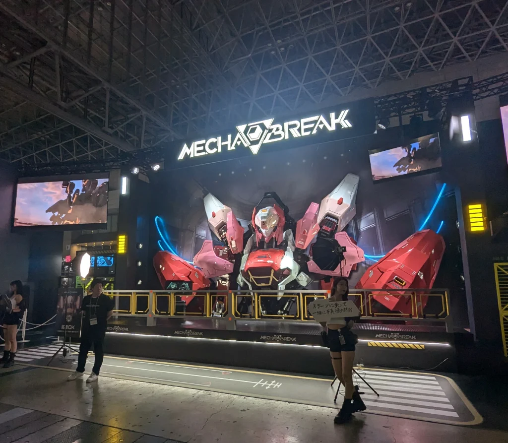 Mecha Break Mascot Tokyo Game Show