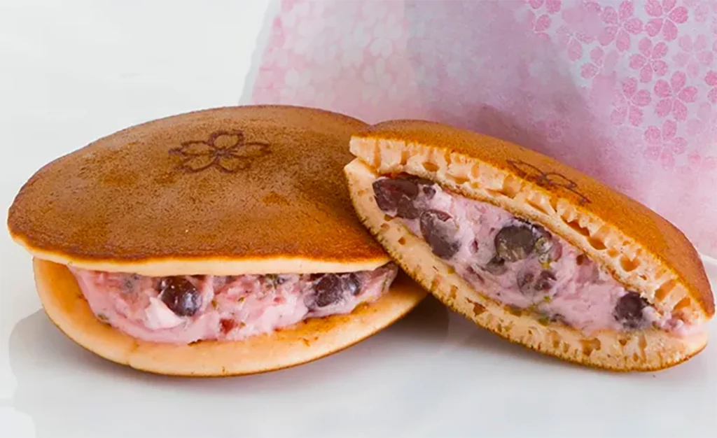 Sakura Dorayaki Japanese Sakura Paste Dorayaki Japanese Pancake